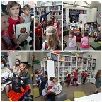 „Pelėdžiukų“ grupės vaikai lankėsi bibliotekoje