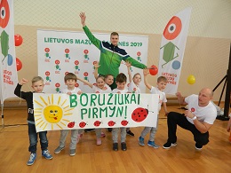Penkiamečių komanda dalyvavo „Lietuvos mažųjų žaidynės 2019“ finaliniame etape Panevėžyje